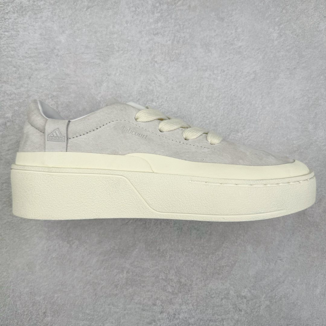 图片[5]-＃纯原 AD Labcourt 百搭休闲轻松舒适耐磨透气低帮板鞋 FOG平替单品 鞋面使用了绒毛麂皮 鞋面和鞋底连接处使用了包边处理 看起来更加精致有型 内里也使用了光滑的优质皮革 鞋垫上的LOGO彰显品牌身份 鞋子后脚跟处的英文 ENDINEERED FOR THE STYLE OF FUTURE译为 为未来的风格而设计 尺码：35.5 36 36.5 37 38 38.5 39 40 40.5 41 42 42.5 43 44 44.5 45-选品中心