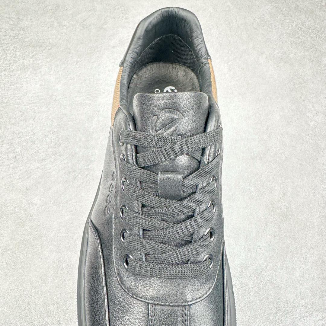 图片[5]-Ecco爱步潮流男鞋 男子德训鞋 格子布拼接休闲板鞋 百搭简约时尚出街户外鞋 柔酷零点系列 牛皮与牛皮剖层拼接鞋面 纹理自然 时尚个性 细腻柔软 出街有型 简约系带设计 可自由调节松紧 贴合脚型 PU中底，橡胶大底 轻盈柔韧 抓地力强 具有良好的防滑耐磨性 舒适耐穿 休闲百搭 简约利落 尺码：38 39 40 41 42 43 44（皮鞋码）-选品中心