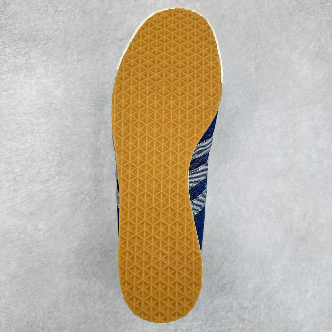 图片[9]-AD Originals Denim Italia Spzl 防滑耐磨低帮运动休闲鞋 HP8843 上世纪70年代的经典之作，高级牛仔布鞋面让人想起00年代早期的标志性款式。它具有模切 EVA 中底，增加舒适度。为防止生产原始材料对环境造成负面影响，我们使用了一些从生产废料中提取的回收材料，例如切割废料和家庭生活垃圾。尺码：40 40.5 41 42 42.5 43 44 44.5 45-选品中心