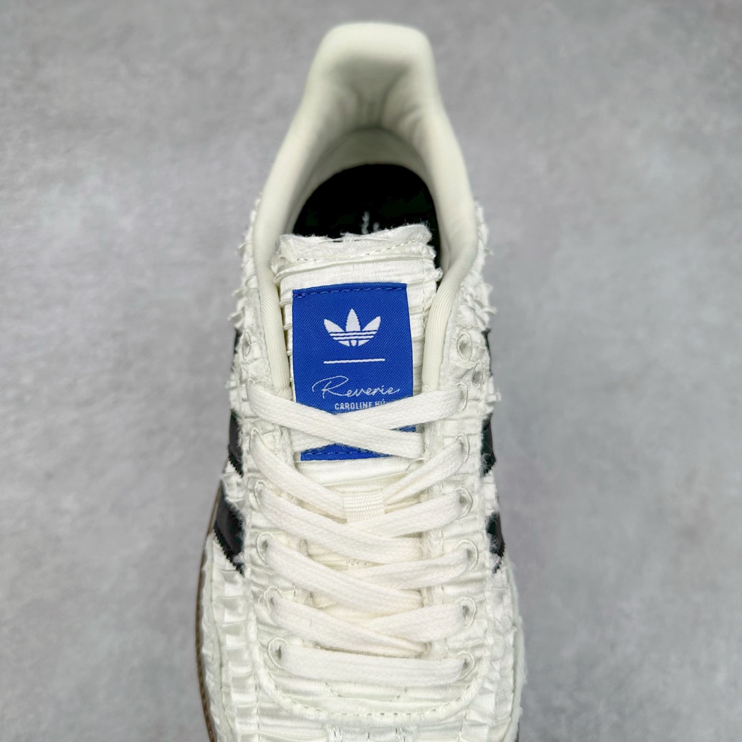 图片[5]-AD Original Samba OG 复古经典轻便板鞋 JQ4748 这款桑巴鞋展示了高质量的工艺 带有装饰的超锁缝制和无缝的手感 柔软、柔软的皮革造型和标志性的3条纹完成了精致的外观 正规合身鞋带 鞋面上有绒面鞋垫 橡胶鞋底 享受正畸套筒软感 自50年代首次亮相以来就一直在赢得粉丝的青睐 尺码：36 36.5 37.5 38 38.5 39 40 40.5 41 42 42.5 43 44 44.5 45-选品中心