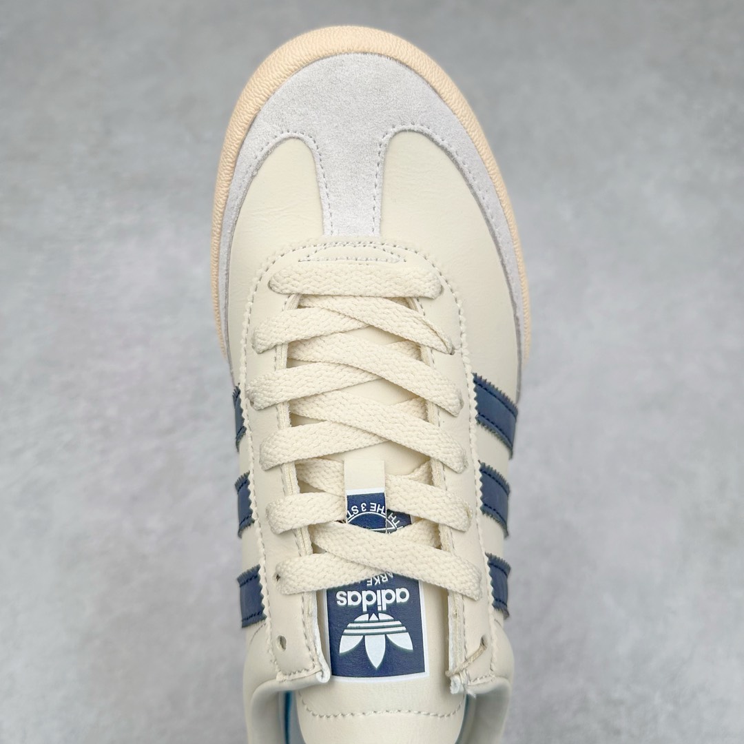 图片[4]-AD Originals Jeans 复古低帮时尚板鞋 GY7436 看它第一眼 你觉得它像不像 当下热门鞋款 \\\”Samba\\\” 哈哈 它其实是诞生于 1979 年的\\\”古早感\\\” 鞋款Jeans MKIl0相较于 MK! MKII在鞋头、中底、后跟均加有TPU 支撑或橡胶保护 这次的复刻使用皮革、翻毛皮打造 简约的鞋型 穿着的轻便 在\\\”Cleanfit\\\”风潮下 它值得你收入囊中 尺码：36 36.5 37 38 38.5 39 40 40.5 41 42 42.5 43 44 44.5 45-选品中心