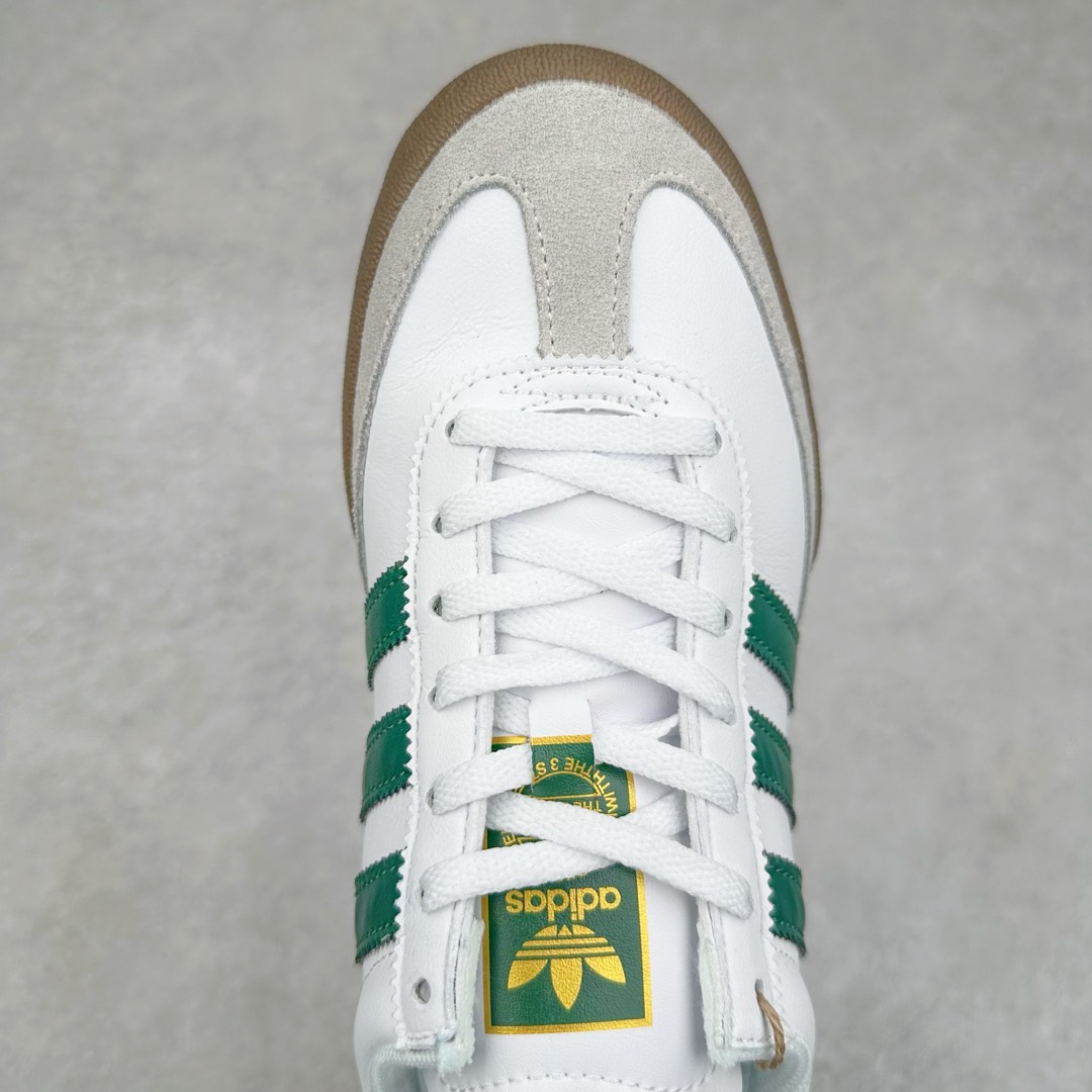 图片[4]-AD Originals Jeans 复古低帮时尚板鞋 GX4990 看它第一眼 你觉得它像不像 当下热门鞋款 \\\”Samba\\\” 哈哈 它其实是诞生于 1979 年的\\\”古早感\\\” 鞋款Jeans MKIl0相较于 MK! MKII在鞋头、中底、后跟均加有TPU 支撑或橡胶保护 这次的复刻使用皮革、翻毛皮打造 简约的鞋型 穿着的轻便 在\\\”Cleanfit\\\”风潮下 它值得你收入囊中 尺码：36 36.5 37 38 38.5 39 40 40.5 41 42 42.5 43 44 44.5 45-选品中心