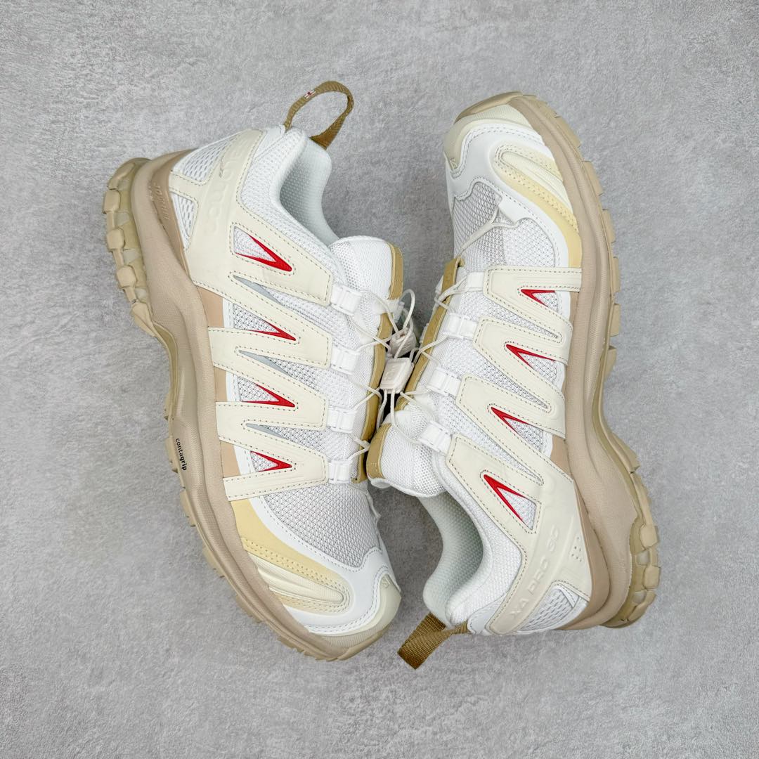 图片[3]-＃PK4.0 SALOMON XA Pro 3D ADV 萨洛蒙潮流越野机能户外功能鞋 基于市场现有版本全新升级调整改良 现阶段市场最强产物 全新主色陆续出货 大底描漆工整零瑕疵 鞋头定型弧度完 纯原外贸平台特供订单 耗时半年巨作 全套原纸板楦头开发 原厂特供网布配套加持 确保原汁原味 完美呈现版型 原档数据独家私模五层组合大底 原装Ortholite轻量化鞋垫 中底布带钢印编号 原厂TPU锁扣 进口港宝加持 后跟自然饱满 还原公司包裹性 鞋面采用SENSIFT贴合技术 全方位贴合包裹脚型 鞋跟部鞋底牵引设计 提供强大的抓地性能 更适应野外崎岖不平的道路 其3D ADVANCED CHASSIS底盘 材料轻量大化 钉齿设计更具稳定性 防护性 鞋底易磨损区运用CONTAGRIP高耐磨材料 应对城市硬质路面长距离跑考验 尺码：36 36.5 37.5 38 38.5 39 40 40.5 41 42 42.5 43 44 44.5 45-选品中心