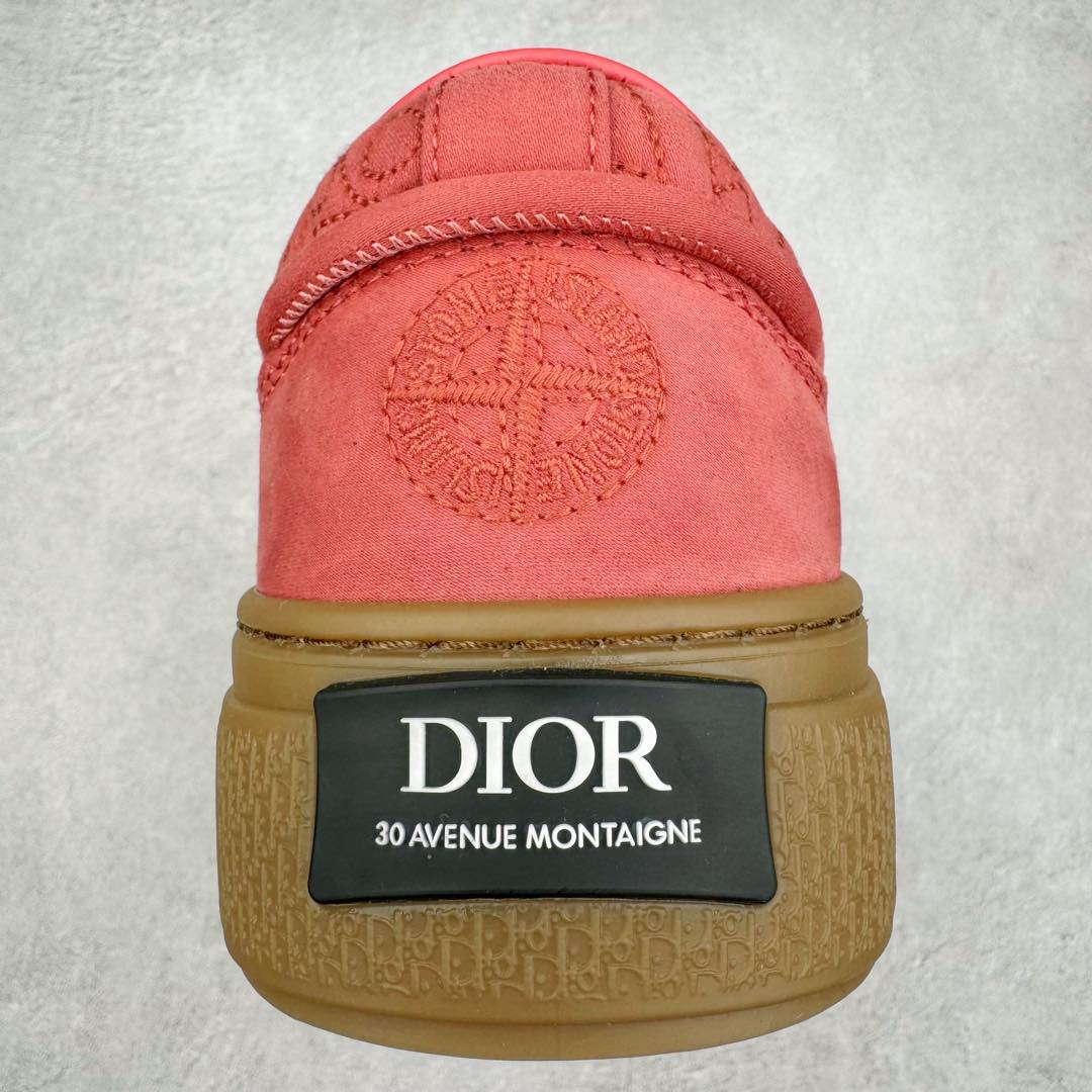 图片[8]-＃纯原 Dior B33 迪奥印花系带时尚运动板鞋网球鞋 全套原厂新版原纸板楦头开发 原厂特供皮料加持 原档数据大底 高频字母排版细节 还原 Zp 高端零售特供批次 2023秋季新品 彰显非凡的精湛工艺 重新诠释经典的网球鞋 时尚的廓形突显厚实感 采用全新的拉绒马海毛针织面料 突显柔软触感与富有层次感的流行色彩 搭配棕色绒面革镶片提升格调 别具一格的加垫鞋舌点缀以压花效果Dior标志 后侧点缀以Dior 30Avenue Montaigne标志 可为各式休闲造型增添时尚气质 尺码：40 41 42 43 44 45 46-选品中心