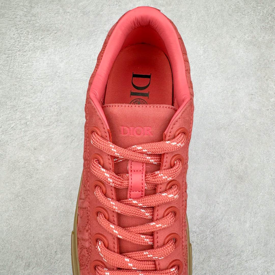 图片[5]-＃纯原 Dior B33 迪奥印花系带时尚运动板鞋网球鞋 全套原厂新版原纸板楦头开发 原厂特供皮料加持 原档数据大底 高频字母排版细节 还原 Zp 高端零售特供批次 2023秋季新品 彰显非凡的精湛工艺 重新诠释经典的网球鞋 时尚的廓形突显厚实感 采用全新的拉绒马海毛针织面料 突显柔软触感与富有层次感的流行色彩 搭配棕色绒面革镶片提升格调 别具一格的加垫鞋舌点缀以压花效果Dior标志 后侧点缀以Dior 30Avenue Montaigne标志 可为各式休闲造型增添时尚气质 尺码：40 41 42 43 44 45 46-选品中心