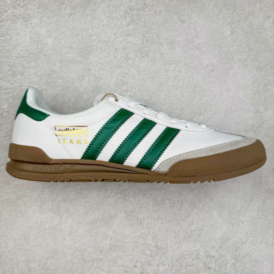 图片[4]-AD Originals Jeans 复古低帮时尚板鞋 看它第一眼 你觉得它像不像 当下热门鞋款 \\\”Samba\\\” 哈哈 它其实是诞生于 1979 年的\\\”古早感\\\” 鞋款Jeans MKIl0相较于 MK! MKII在鞋头、中底、后跟均加有TPU 支撑或橡胶保护 这次的复刻使用皮革、翻毛皮打造 简约的鞋型 穿着的轻便 在\\\”Cleanfit\\\”风潮下 它值得你收入囊中 尺码：36 36.5 37 38 38.5 39 40 40.5 41 42 42.5 43 44 44.5 45-选品中心