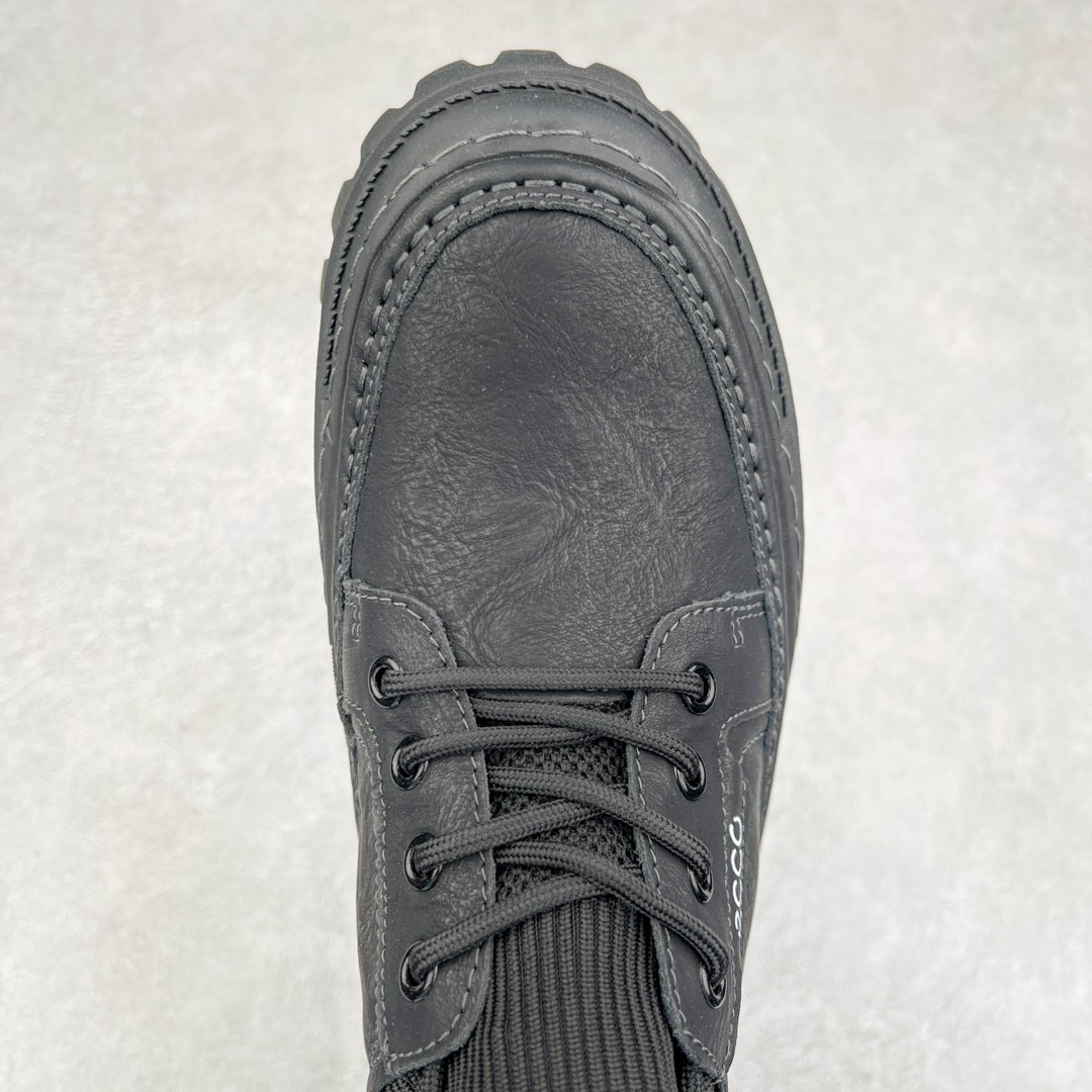 图片[4]-Ecco爱步男鞋新款运动鞋 跑鞋厚底增高老爹鞋 驱动系列全新款式 拼色拼接鞋面 时尚有型 牛皮与纺织品拼接 脚感舒适 出街有型 贴心套脚系带设计 舒适包裹双足 柔软细腻，亲肤透气 以摩托车粗犷胎纹为灵感 PU大底提供牵引性和支撑性 耐磨防滑提升稳定性 轻盈鞋底 舒适耐穿 户外出行 肆意洒脱 尺码：38 39 40 41 42 43 44（皮鞋码）-选品中心