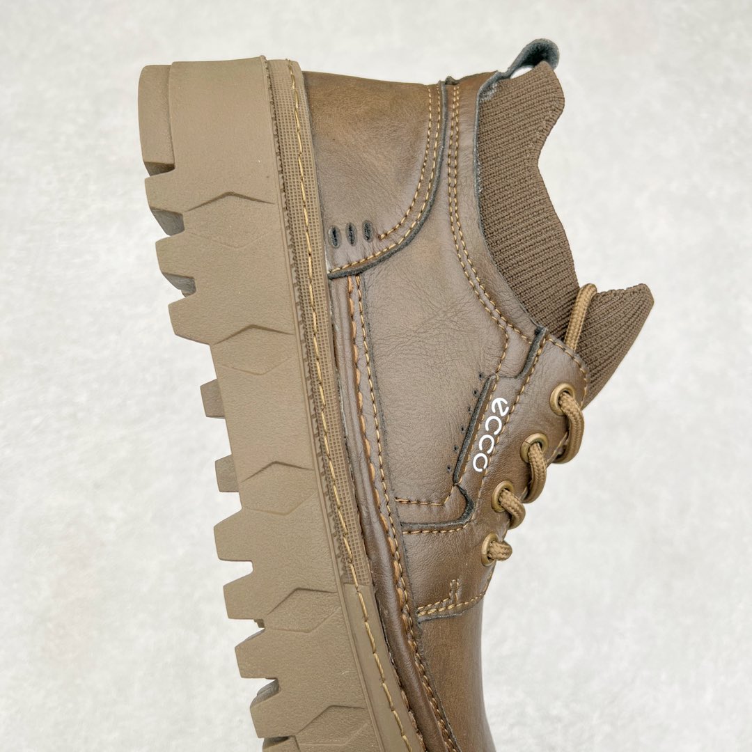 图片[6]-Ecco爱步男鞋新款运动鞋 跑鞋厚底增高老爹鞋 驱动系列全新款式 拼色拼接鞋面 时尚有型 牛皮与纺织品拼接 脚感舒适 出街有型 贴心套脚系带设计 舒适包裹双足 柔软细腻，亲肤透气 以摩托车粗犷胎纹为灵感 PU大底提供牵引性和支撑性 耐磨防滑提升稳定性 轻盈鞋底 舒适耐穿 户外出行 肆意洒脱 尺码：38 39 40 41 42 43 44（皮鞋码）-选品中心