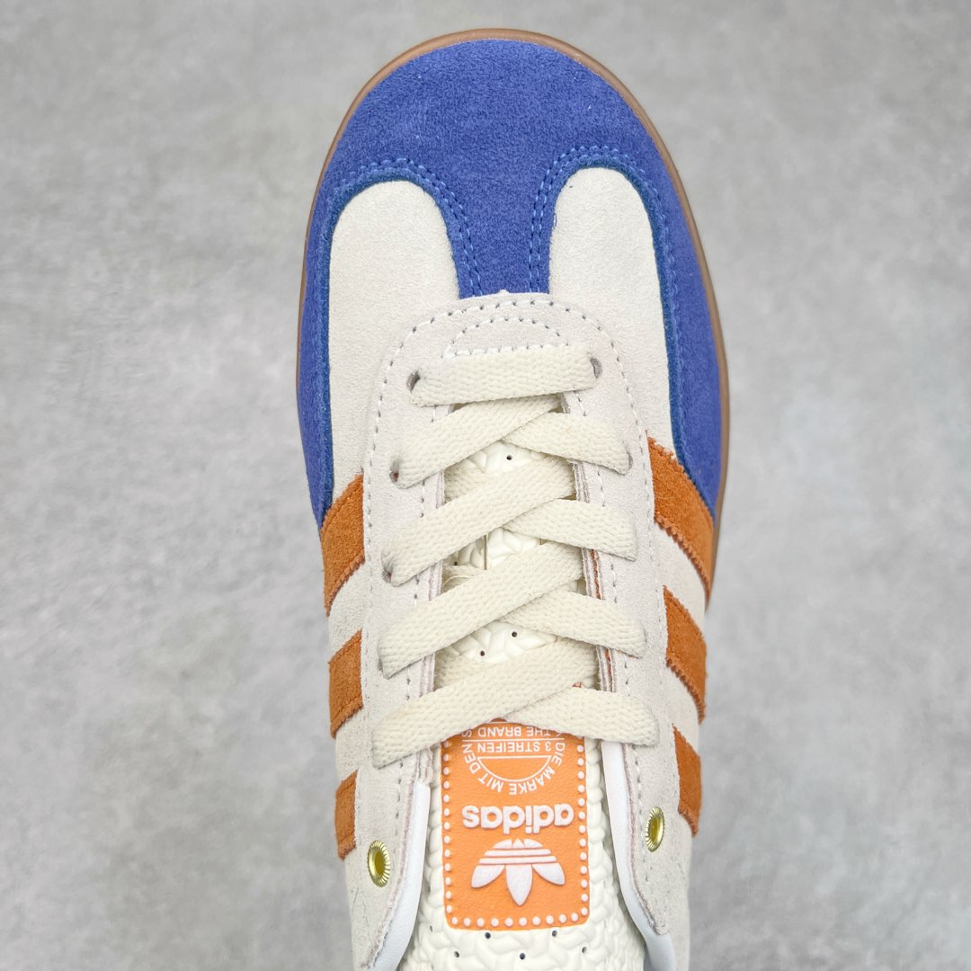 图片[4]-AD Gazelle Indoor Trainers 羚羊内训系列低帮复古百搭休闲运动德训风板鞋 JQ0956 90年代经典的复刻版！自60年代以足球训练鞋面世以来,Gazelle就以其经典设计席卷全球。1991年版本的复刻,再造经典Gazelle。采用皮革打造,搭配浊色细节,让这款经典更加简约。尺码：36 36⅔ 37⅓ 38 38⅔ 39⅓ 40 40⅔ 41⅓ 42 42⅔ 43⅓ 44 45-选品中心