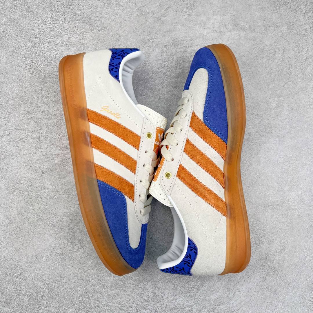 图片[3]-AD Gazelle Indoor Trainers 羚羊内训系列低帮复古百搭休闲运动德训风板鞋 JQ0956 90年代经典的复刻版！自60年代以足球训练鞋面世以来,Gazelle就以其经典设计席卷全球。1991年版本的复刻,再造经典Gazelle。采用皮革打造,搭配浊色细节,让这款经典更加简约。尺码：36 36⅔ 37⅓ 38 38⅔ 39⅓ 40 40⅔ 41⅓ 42 42⅔ 43⅓ 44 45-选品中心