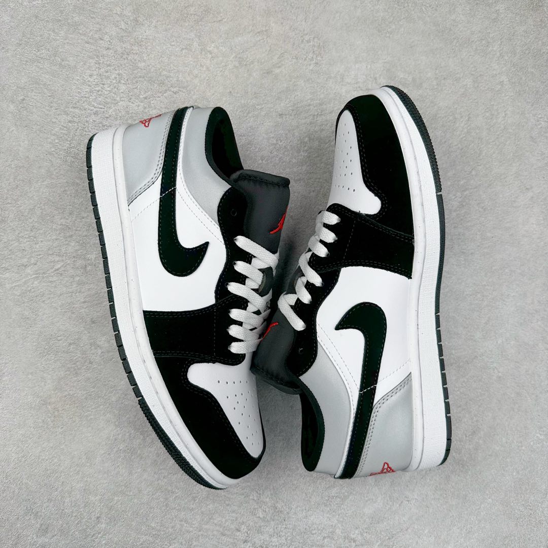 图片[3]-＃K版 Air Jordan AJ1 Low 低帮 黑白灰HF3148-106 全新流水线出品 DT版本唯一平替选择 市场第二梯队最强版 全部原鞋开发 原楦原纸板开发 全鞋电脑针车 原厂内置全掌气垫 原盒内在原标 唯一Zp原版鞋带绑法 免检产品 全新2022版型 全头层皮料 完美零毛边处理 原厂配置全掌气垫 价格定位良心 几十个配色陆续出货 尺码：36 36.5 37.5 38 38.5 39 40 40.5 41 42 42.5 43 44 44.5 45 46 47.5-选品中心