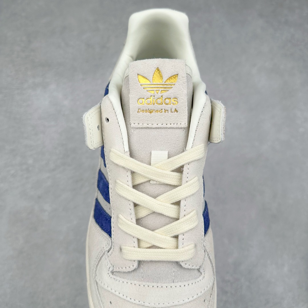 图片[5]-＃C版纯原 AD Forum 84 Low OG 低帮百搭潮流休闲运动板鞋 IF9681 以复古篮球鞋的外形为基础 采用皮革拼接 简约百搭 更加贴合舒适 中底内侧网格造型起到点睛之笔 外底橡胶 更显复古 尺码：36 36.5 37.5 38 38.5 39 40 40.5 41 42 42.5 43 44 44.5 45-选品中心