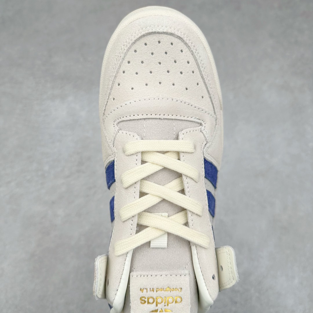 图片[4]-＃C版纯原 AD Forum 84 Low OG 低帮百搭潮流休闲运动板鞋 IF9681 以复古篮球鞋的外形为基础 采用皮革拼接 简约百搭 更加贴合舒适 中底内侧网格造型起到点睛之笔 外底橡胶 更显复古 尺码：36 36.5 37.5 38 38.5 39 40 40.5 41 42 42.5 43 44 44.5 45-选品中心