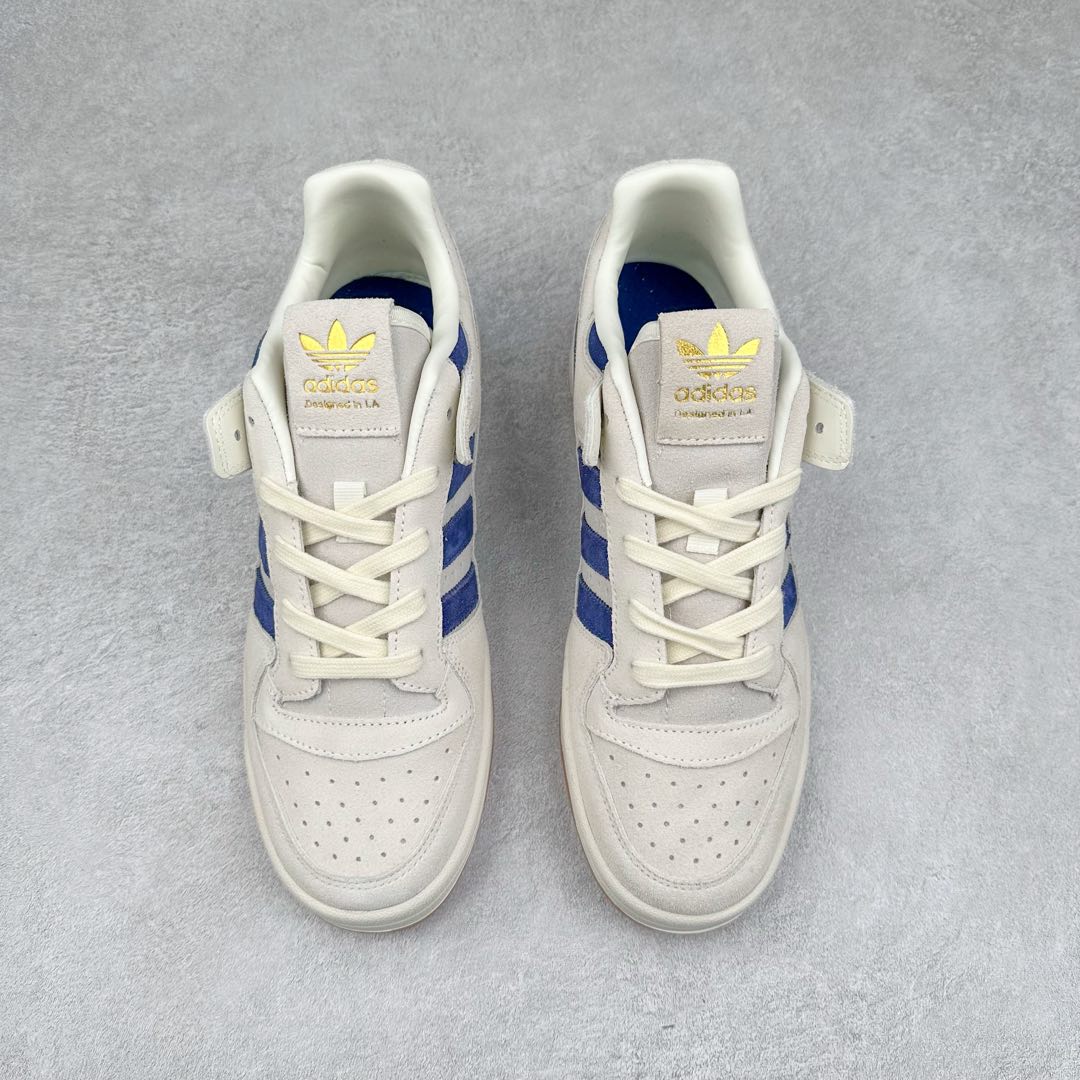 图片[2]-＃C版纯原 AD Forum 84 Low OG 低帮百搭潮流休闲运动板鞋 IF9681 以复古篮球鞋的外形为基础 采用皮革拼接 简约百搭 更加贴合舒适 中底内侧网格造型起到点睛之笔 外底橡胶 更显复古 尺码：36 36.5 37.5 38 38.5 39 40 40.5 41 42 42.5 43 44 44.5 45-选品中心