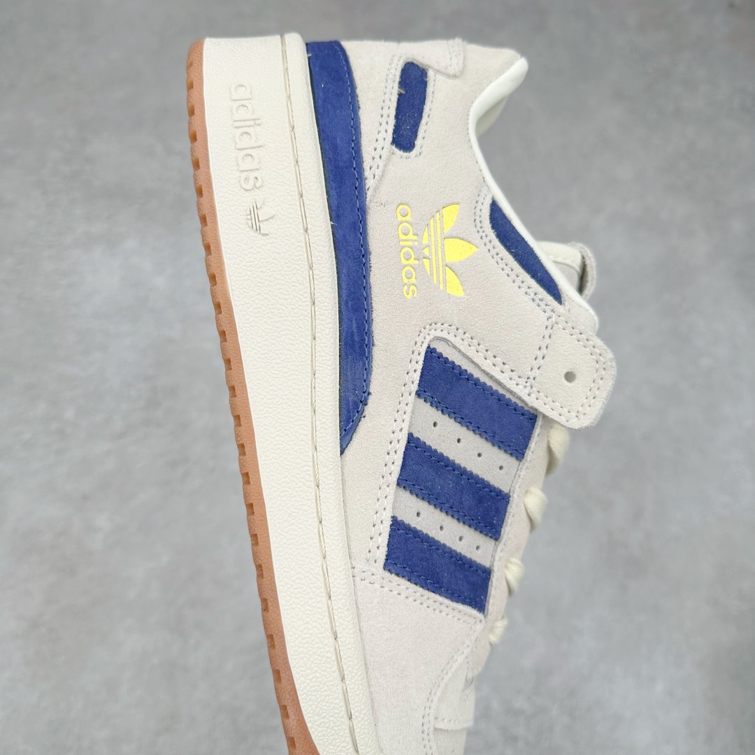 图片[6]-＃C版纯原 AD Forum 84 Low OG 低帮百搭潮流休闲运动板鞋 IF9681 以复古篮球鞋的外形为基础 采用皮革拼接 简约百搭 更加贴合舒适 中底内侧网格造型起到点睛之笔 外底橡胶 更显复古 尺码：36 36.5 37.5 38 38.5 39 40 40.5 41 42 42.5 43 44 44.5 45-选品中心