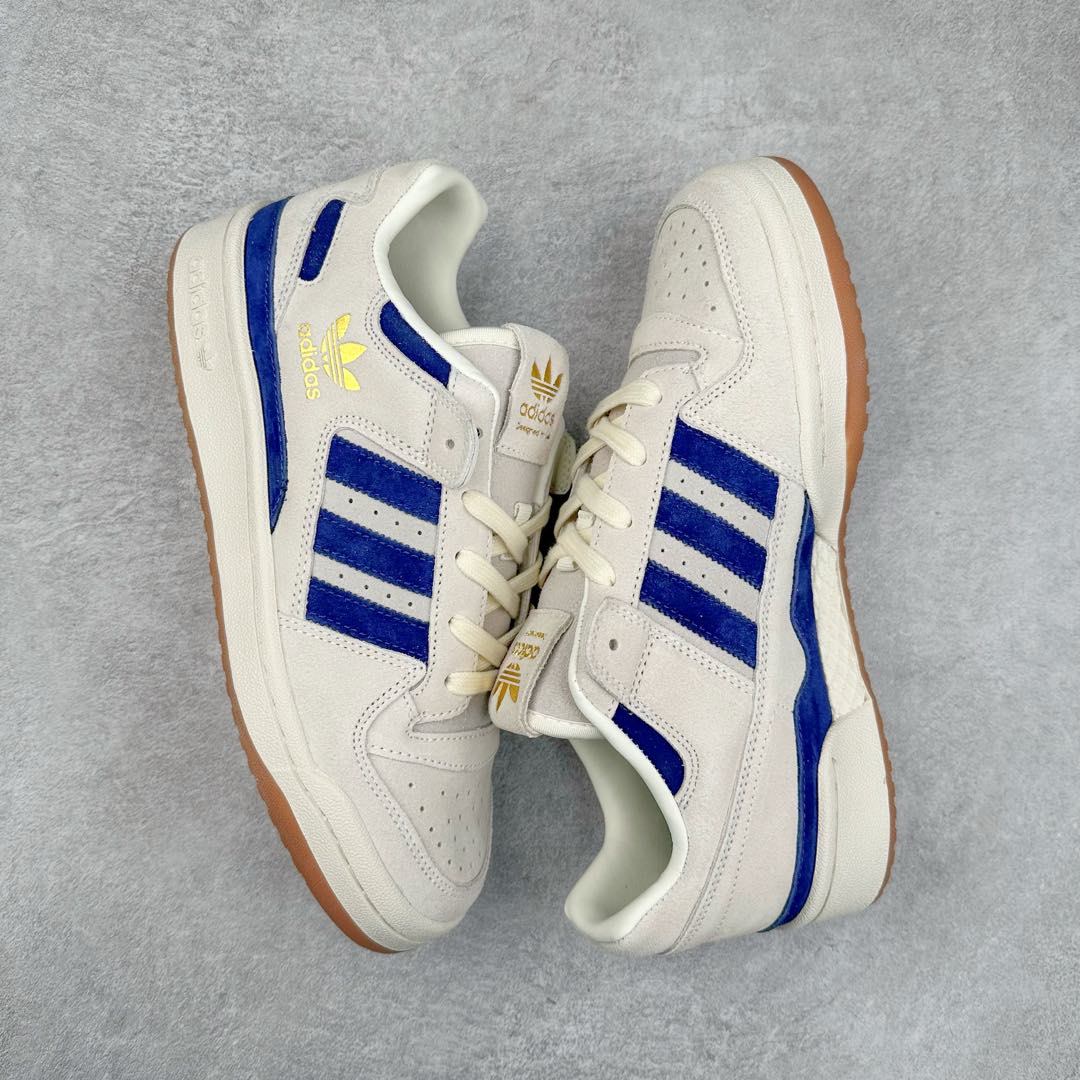 图片[3]-＃C版纯原 AD Forum 84 Low OG 低帮百搭潮流休闲运动板鞋 IF9681 以复古篮球鞋的外形为基础 采用皮革拼接 简约百搭 更加贴合舒适 中底内侧网格造型起到点睛之笔 外底橡胶 更显复古 尺码：36 36.5 37.5 38 38.5 39 40 40.5 41 42 42.5 43 44 44.5 45-选品中心