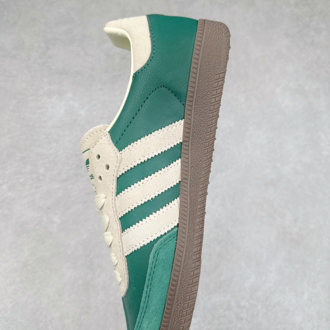 图片[7]-AD Original Samba OG 复古经典轻便板鞋 JI3215 这款桑巴鞋展示了高质量的工艺 带有装饰的超锁缝制和无缝的手感 柔软、柔软的皮革造型和标志性的3条纹完成了精致的外观 正规合身鞋带 鞋面上有绒面鞋垫 橡胶鞋底 享受正畸套筒软感 自50年代首次亮相以来就一直在赢得粉丝的青睐 尺码：36 36.5 37.5 38 38.5 39 40 40.5 41 42 42.5 43 44 44.5 45-选品中心