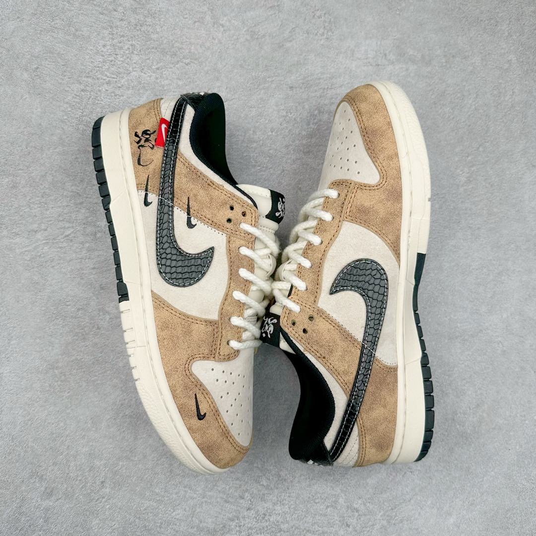 图片[3]-NK Dunk Low 定制配色 YX5066-267 大厂出品 极力推荐 原装头层材料 独家版型蒸餾加工帶來的是更好的视觉和脚感体验大厂纯原品质出货 清洁度 电绣工艺 皮料切割干净无任何毛边 细节完美 尺码：36 36.5 37.5 38 38.5 39 40 40.5 41 42 42.5 43 44 44.5 45-选品中心