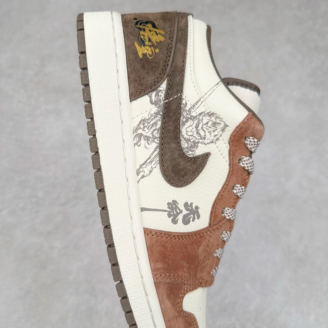 图片[6]-TS x Air Jordan AJ1 Low 倒钩低帮联名定制配色 DC2024-034 原厂内置气垫魔块 A模大底 头层小牛皮 鞋舌AJ原厂专用牛津布+AJ专用反口珍珠布+原厂无杂质高弹内里海棉+特殊封边弹力鞋带 尺码：36 36.5 37.5 38 38.5 39 40 40.5 41 42 42.5 43 44 44.5 45 46 47.5-选品中心