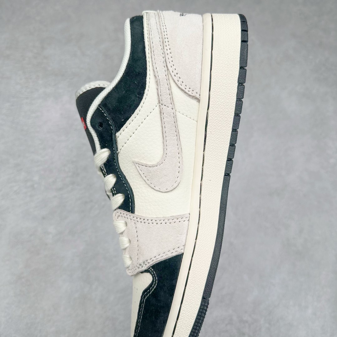 图片[7]-TS x Air Jordan AJ1 Low 倒钩低帮联名定制配色 XS3086-007 原厂内置气垫魔块 A模大底 头层小牛皮 鞋舌AJ原厂专用牛津布+AJ专用反口珍珠布+原厂无杂质高弹内里海棉+特殊封边弹力鞋带 尺码：36 36.5 37.5 38 38.5 39 40 40.5 41 42 42.5 43 44 44.5 45 46 47.5-选品中心
