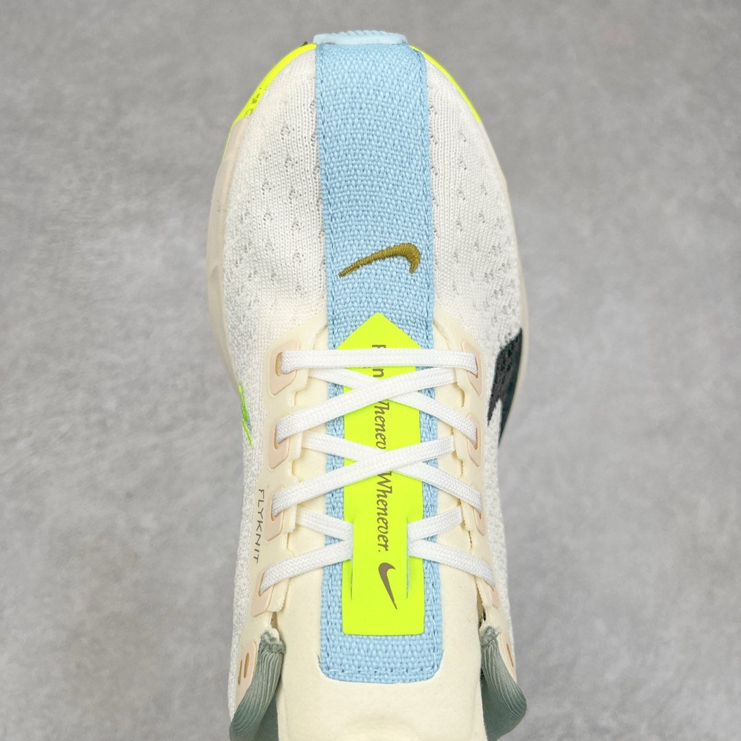 图片[4]-NK Zoom Pegasus Plus 超级飞马涡轮增压马拉松慢跑鞋 在设计上延续了原版鞋款的经典风格，向 Pegasus Turbo 致敬。鞋面采用 Flyknit 材质，巧妙地在不同区域实现紧密与松散的编织结合。标志性的尼龙中部条纹与原版 Turbo 设计呼应。原有的 Flywire 被内部毡织带替代。鞋领的衬垫和鞋跟支撑则为鞋面增添了完善的细节。与以往的 Turbo 型号采用双层泡沫不同，Pegasus Plus 使用了一体式 ZoomX 中底。鞋跟厚度为 35 毫米，前掌为 25 毫米，形成 10 毫米的落差，外底覆盖了大量橡胶，而 ZoomX 外露的部分也十分显眼。尺码：36 36.5 37.5 38 38.5 39 40 40.5 41 42 42.5 43 44 44.5 45-选品中心