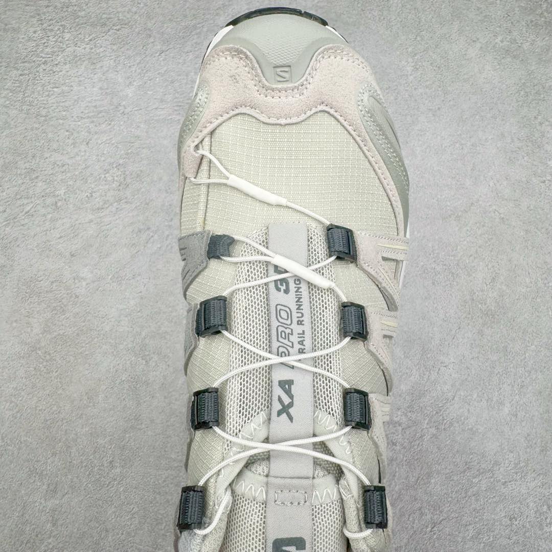 图片[4]-＃GX/绿X SALOMON XA Pro 3D ADV 萨洛蒙潮流越野机能户外功能鞋 纯原外贸平台特供订单 耗时半年巨作 全套原纸板楦头开发 原厂特供网布配套加持 确保原汁原味 完美呈现版型 原档数据独家私模五层组合大底 男女鞋同步官方开发至46.5 原装Ortholite轻量化鞋垫 中底布带钢印编号 原厂TPU锁扣 进口港宝加持 后跟自然饱满 还原公司包裹性 鞋面采用SENSIFT贴合技术 全方位贴合包裹脚型 鞋跟部鞋底牵引设计 提供强大的抓地性能 更适应野外崎岖不平的道路 其3D ADVANCED CHASSIS底盘 材料轻量大化 钉齿设计更具稳定性 防护性 鞋底易磨损区运用CONTAGRIP高耐磨材料 应对城市硬质路面长距离跑考验 尺码：36 36.5 37.5 38 38.5 39 40 40.5 41 42 42.5 43 44 44.5 45 46 46.5-选品中心