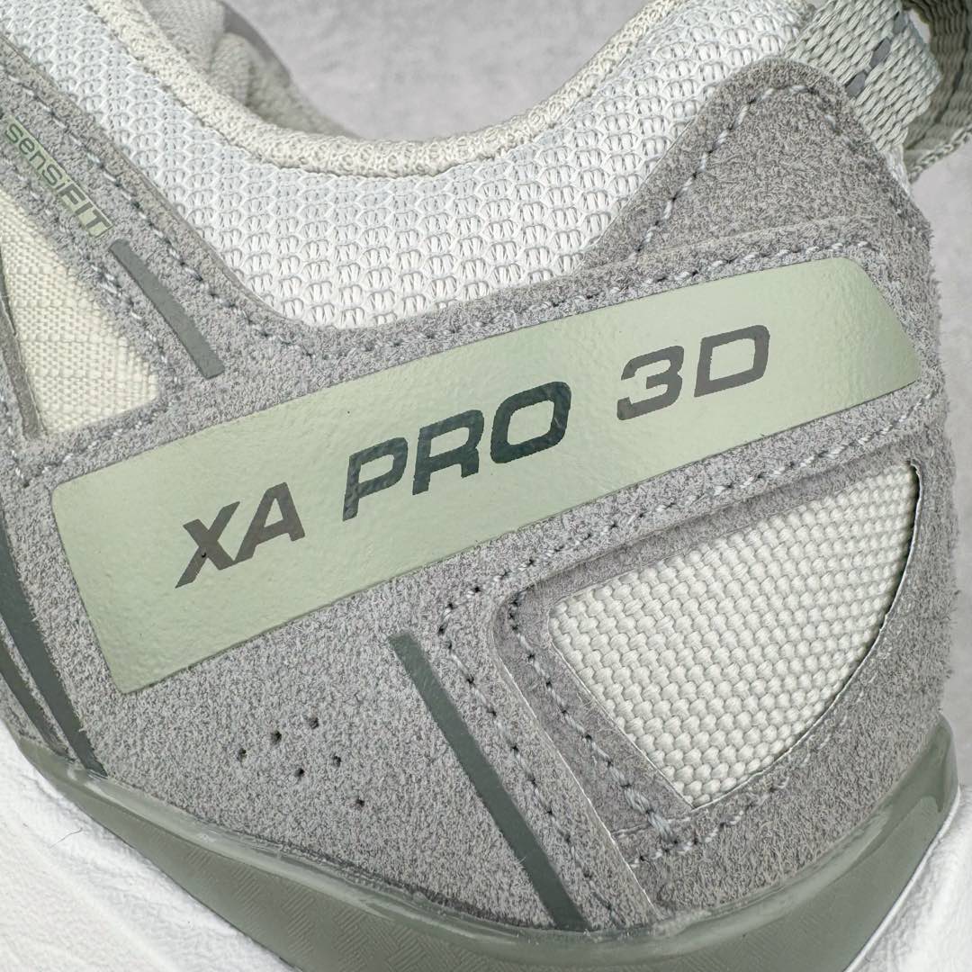 图片[12]-＃GX/绿X SALOMON XA Pro 3D ADV 萨洛蒙潮流越野机能户外功能鞋 纯原外贸平台特供订单 耗时半年巨作 全套原纸板楦头开发 原厂特供网布配套加持 确保原汁原味 完美呈现版型 原档数据独家私模五层组合大底 男女鞋同步官方开发至46.5 原装Ortholite轻量化鞋垫 中底布带钢印编号 原厂TPU锁扣 进口港宝加持 后跟自然饱满 还原公司包裹性 鞋面采用SENSIFT贴合技术 全方位贴合包裹脚型 鞋跟部鞋底牵引设计 提供强大的抓地性能 更适应野外崎岖不平的道路 其3D ADVANCED CHASSIS底盘 材料轻量大化 钉齿设计更具稳定性 防护性 鞋底易磨损区运用CONTAGRIP高耐磨材料 应对城市硬质路面长距离跑考验 尺码：36 36.5 37.5 38 38.5 39 40 40.5 41 42 42.5 43 44 44.5 45 46 46.5-选品中心