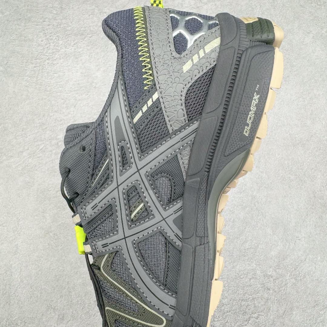 图片[7]-＃PB纯原 ASICS GEL-KAHANA K8 亚瑟士越野跑步鞋抓地稳定运动鞋缓震耐磨跑鞋 GEL-KAHANA系列为实用级越野跑鞋 融合机能和户外潮流强势回归 核心科技GEL内置于后跟 配合SPEVA弹性中底 减轻落地时地面对脚部的冲击力 中底内侧DYNAMIC DUOMAX 双密度防倾斜装置和中足补强结构 以及后跟几何形状构造 多方面支撑保护 AHAR耐磨橡胶大底 配合沟槽纹路设计 增强抓地力 后足GEL缓冲系统 减轻冲击时的冲击 实现平稳过渡 Trusstic系统 减少鞋底的重量 同时保留了鞋子结构的完整性 尺码：36 37 37.5 38 39 39.5 40 40.5 41.5 42 42.5 43.5 44 44.5 45-选品中心