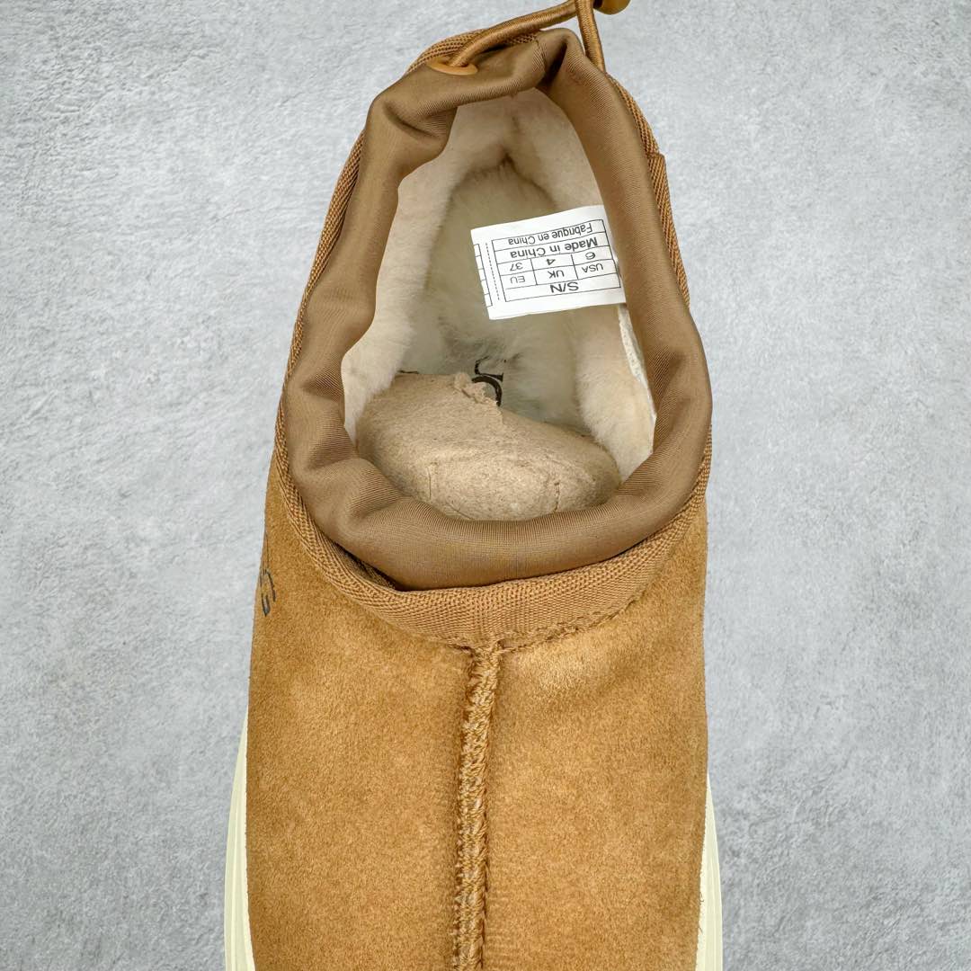 图片[5]-＃特价福利 UGG M Tasman Weather Hybrid 塔斯曼混合系列低帮厚底轻量休闲运动鞋UGG 2024秋冬新品 机能撞色王一博代言热门大爆款！包头套脚低帮 进口隆丰一级羊皮毛一体 代购专供品质 高弹Modern中底 外置防滑大底 套脚抽绳设计 穿脱十分方便 采用TPU模压定型翻毛皮鞋面材质#选用17毫米UGGPURE™ 植入式羊毛里衬与可拆卸的UGGPURE™ 植入式羊毛鞋垫#包头式EVA轻翼科技外底防滑,耐磨性和良好的弹性❗ 尺码：35-40-选品中心