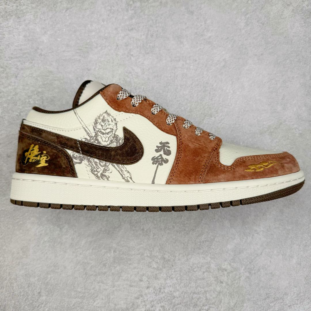 TS x Air Jordan AJ1 Low 倒钩低帮联名定制配色 DC2024-034 原厂内置气垫魔块 A模大底 头层小牛皮 鞋舌AJ原厂专用牛津布+AJ专用反口珍珠布+原厂无杂质高弹内里海棉+特殊封边弹力鞋带 尺码：36 36.5 37.5 38 38.5 39 40 40.5 41 42 42.5 43 44 44.5 45 46 47.5-选品中心