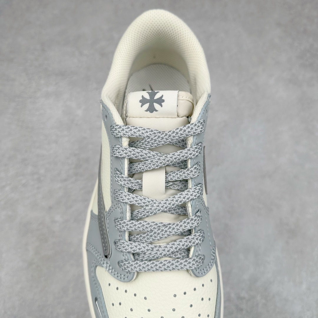 图片[5]-TS x Air Jordan AJ1 Low 倒钩低帮联名定制配色 DM7866-016 原厂内置气垫魔块 A模大底 头层小牛皮 鞋舌AJ原厂专用牛津布+AJ专用反口珍珠布+原厂无杂质高弹内里海棉+特殊封边弹力鞋带 尺码：36 36.5 37.5 38 38.5 39 40 40.5 41 42 42.5 43 44 44.5 45 46 47.5-选品中心