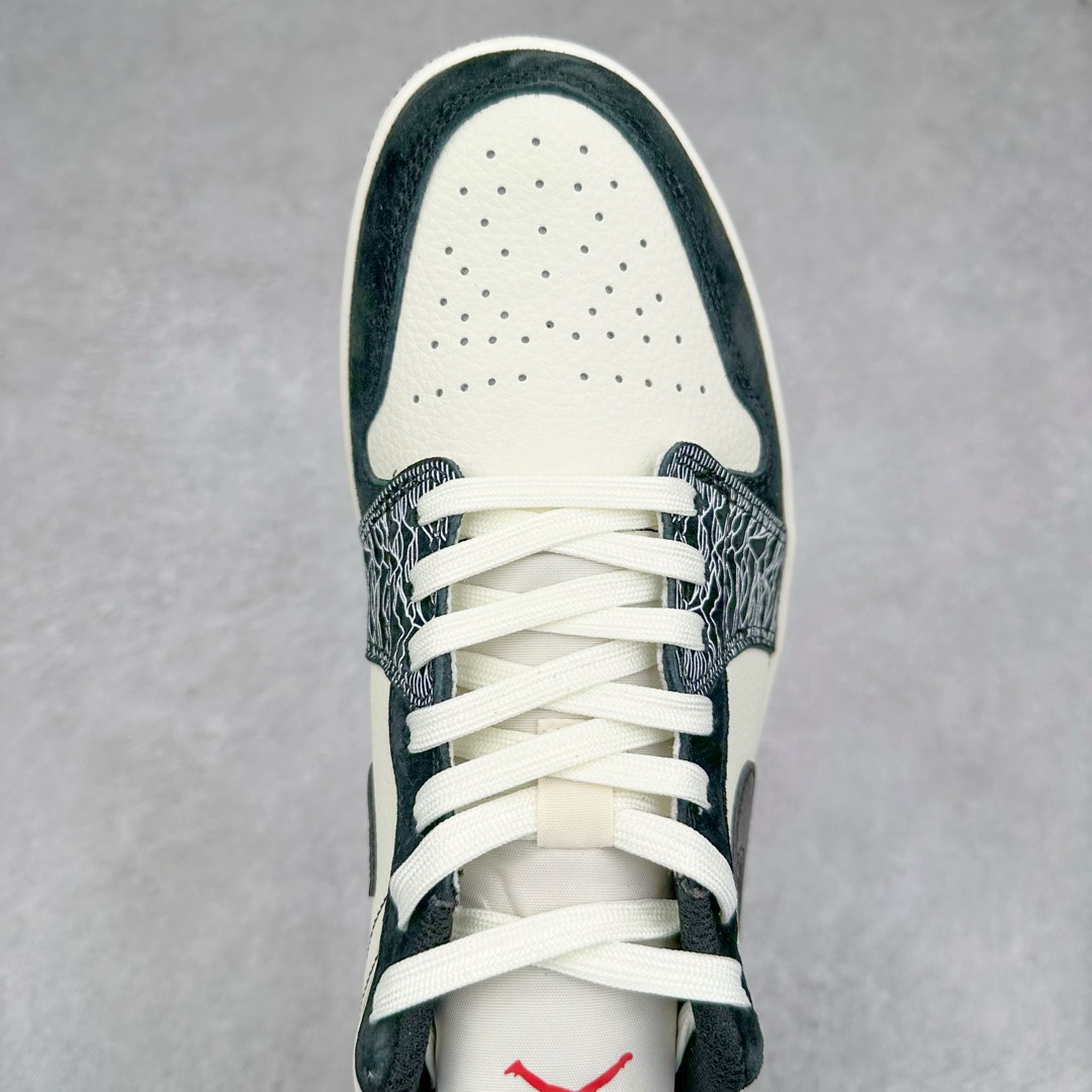 图片[4]-Air Jordan AJ1 Low 低帮定制配色 DC2024-032 原厂内置气垫魔块 A模大底 头层小牛皮 鞋舌AJ原厂专用牛津布+AJ专用反口珍珠布+原厂无杂质高弹内里海棉+特殊封边弹力鞋带 尺码：36 36.5 37.5 38 38.5 39 40 40.5 41 42 42.5 43 44 44.5 45 46 47.5-选品中心