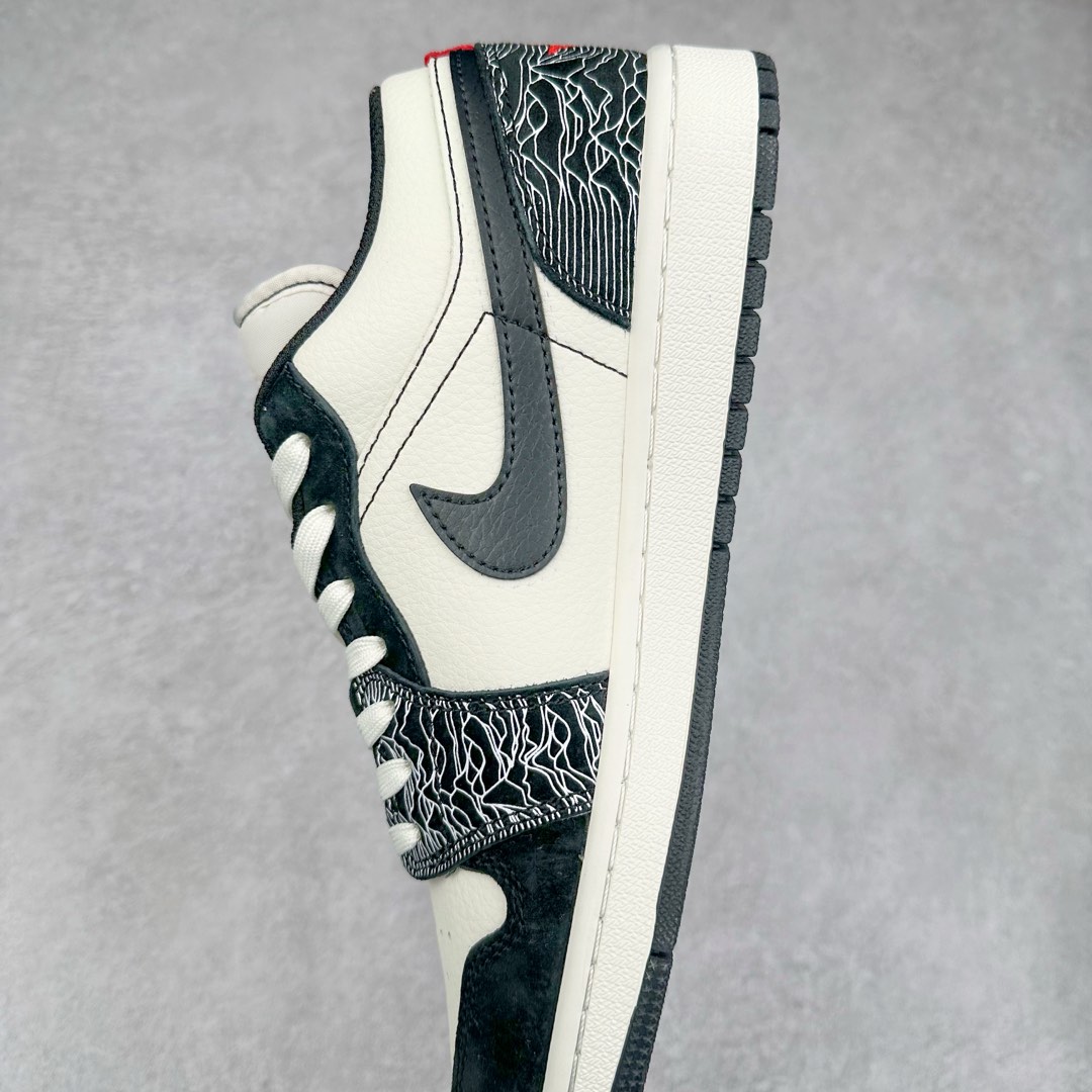 图片[7]-Air Jordan AJ1 Low 低帮定制配色 DC2024-032 原厂内置气垫魔块 A模大底 头层小牛皮 鞋舌AJ原厂专用牛津布+AJ专用反口珍珠布+原厂无杂质高弹内里海棉+特殊封边弹力鞋带 尺码：36 36.5 37.5 38 38.5 39 40 40.5 41 42 42.5 43 44 44.5 45 46 47.5-选品中心