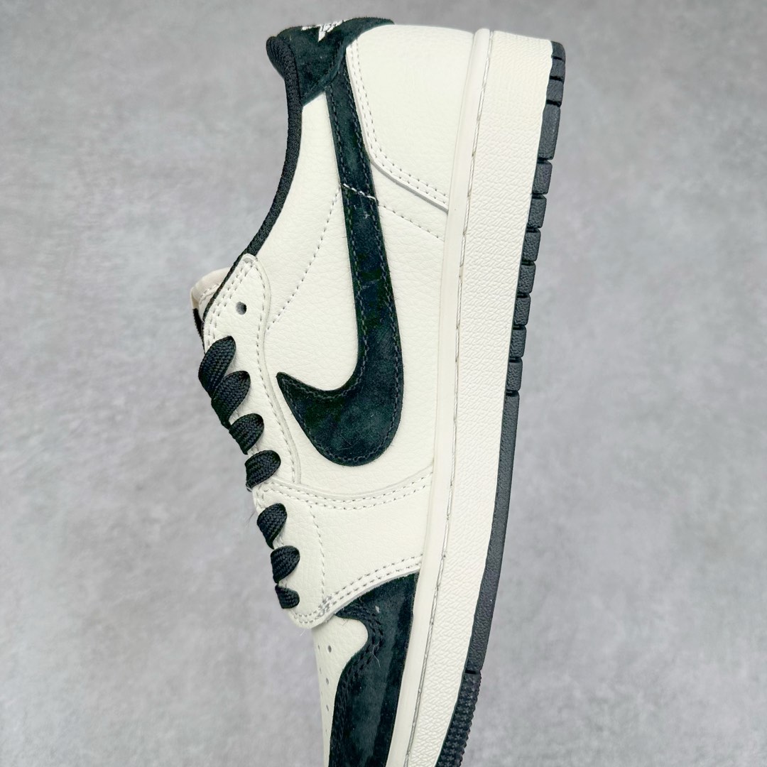 图片[7]-TS x Air Jordan AJ1 Low 倒钩低帮联名定制配色 DM7866-065 原厂内置气垫魔块 A模大底 头层小牛皮 鞋舌AJ原厂专用牛津布+AJ专用反口珍珠布+原厂无杂质高弹内里海棉+特殊封边弹力鞋带 尺码：36 36.5 37.5 38 38.5 39 40 40.5 41 42 42.5 43 44 44.5 45 46 47.5-选品中心