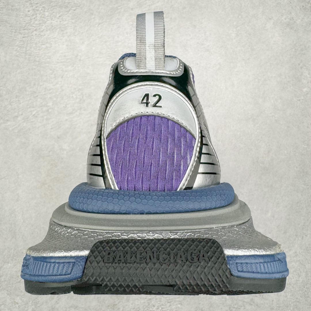 图片[8]-＃XA BALENCIAGA 3XL Sneakers 巴黎世家十代网布系带低帮走秀复古老爹鞋 全套原纸板楦头开发 最原汁原味的灵魂版型 全鞋荧光划线卡点 胶水把控整洁度追求极致完美 每一双都是工艺品 多重QC质检 超越公司货的品控标准 实实在在的免检产品 原盒原配 正确字体电绣 粗细、位置、大小正确 侧边TPU 透气孔匹配意产原版 正确分离大底 TPU软底 原版一致大底LOGO 立体感十足 原厂皮料水洗做旧 采购原厂网纱 不含皮革 网布材料和聚氨酯 磨损效果 鞋头边缘和后帮 Balenciaga 徽标 鞋面和后跟凸印尺码 鞋舌 3XL 橡胶品牌标识和反光细节 鞋帮拉袢和鞋舌拉祥 配反光细节 备用鞋带在鞋履前侧 可在穿着前取下 便于不同造型搭配 正常尺码 尺码：35 36 37 38 39 40 41 42 43 44 45 46-选品中心