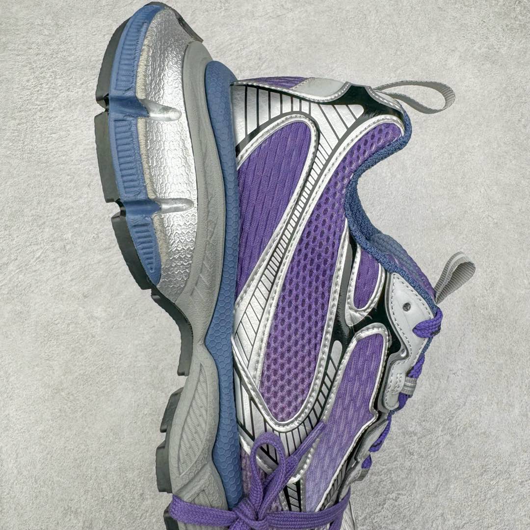 图片[6]-＃XA BALENCIAGA 3XL Sneakers 巴黎世家十代网布系带低帮走秀复古老爹鞋 全套原纸板楦头开发 最原汁原味的灵魂版型 全鞋荧光划线卡点 胶水把控整洁度追求极致完美 每一双都是工艺品 多重QC质检 超越公司货的品控标准 实实在在的免检产品 原盒原配 正确字体电绣 粗细、位置、大小正确 侧边TPU 透气孔匹配意产原版 正确分离大底 TPU软底 原版一致大底LOGO 立体感十足 原厂皮料水洗做旧 采购原厂网纱 不含皮革 网布材料和聚氨酯 磨损效果 鞋头边缘和后帮 Balenciaga 徽标 鞋面和后跟凸印尺码 鞋舌 3XL 橡胶品牌标识和反光细节 鞋帮拉袢和鞋舌拉祥 配反光细节 备用鞋带在鞋履前侧 可在穿着前取下 便于不同造型搭配 正常尺码 尺码：35 36 37 38 39 40 41 42 43 44 45 46-选品中心