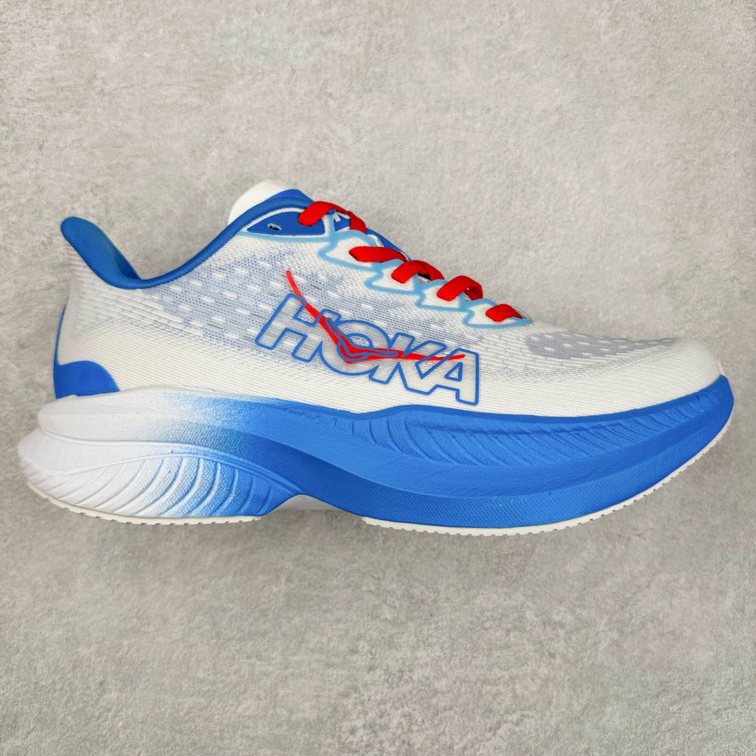 图片[9]-＃特价福利 HOKA ONE ONE MACH 马赫6 柔软舒适Y2K复古跑鞋防滑耐磨低帮跑步鞋 鞋面上部使用了编织紧密的单层提花网纱（Creel Jacquard）针织技术，虽然初穿时中足部位包裹稍显紧绷，但在几次穿着跑步后会好转，材料舒适贴合，无热点或刺激现象出现。鞋带系统标准配置，鞋带质量理想，鞋舌薄而填充少，内外两侧完全接合，能很好地包裹足部。Mach 6的中底摒弃了先前Mach 5所使用的PROFLY+双层中底和橡胶化泡沫，转而采用全新的SCF（超级临界泡沫）EVA材料，该材料为跑者提供了更明显的回弹感，在落地时能够快速反弹推离地面。相较于Mach 5的软弹着地感，Mach 6带来了一种显著不同的跑步体验。尺码：36 36.5 37.5 38 38.5 39 40 40.5 41 42 42.5 43 44 44.5 45-选品中心