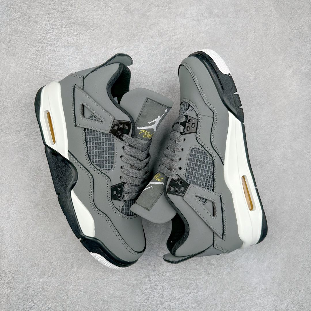 图片[3]-＃特价福利 Air Jordan AJ4 Retro 大厂出品 原纸板楦头开发 定制优质皮料 完美鞋型匹配公司货 正确TPU鞋舌锁扣 最新原厂底模 大底卡色咬花完美 鞋柜必备鞋款 终端现货供应 尺码：36 36.5 37.5 38 38.5 39 40 40.5 41 42 42.5 43 44 44.5 45 46 47.5-选品中心