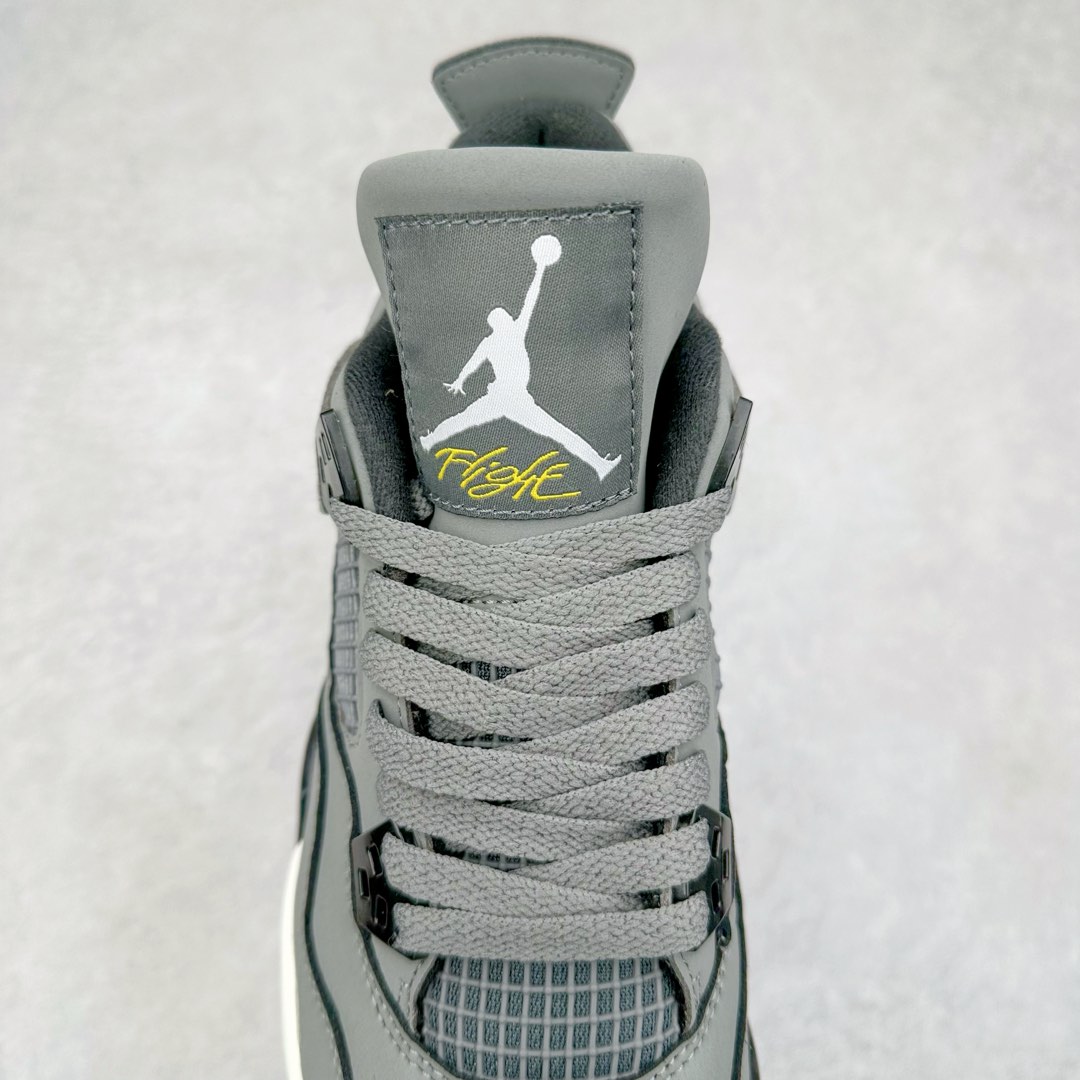图片[5]-＃特价福利 Air Jordan AJ4 Retro 大厂出品 原纸板楦头开发 定制优质皮料 完美鞋型匹配公司货 正确TPU鞋舌锁扣 最新原厂底模 大底卡色咬花完美 鞋柜必备鞋款 终端现货供应 尺码：36 36.5 37.5 38 38.5 39 40 40.5 41 42 42.5 43 44 44.5 45 46 47.5-选品中心