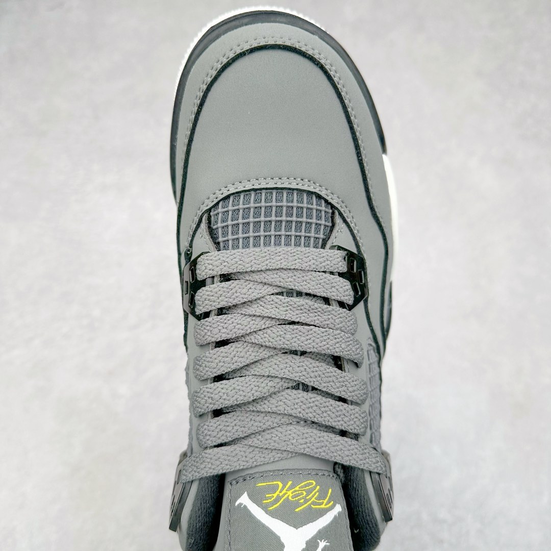 图片[4]-＃特价福利 Air Jordan AJ4 Retro 大厂出品 原纸板楦头开发 定制优质皮料 完美鞋型匹配公司货 正确TPU鞋舌锁扣 最新原厂底模 大底卡色咬花完美 鞋柜必备鞋款 终端现货供应 尺码：36 36.5 37.5 38 38.5 39 40 40.5 41 42 42.5 43 44 44.5 45 46 47.5-选品中心