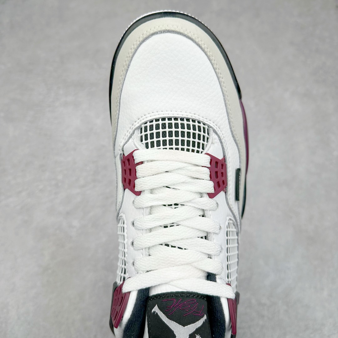 图片[4]-＃特价福利 Air Jordan AJ4 Retro 大厂出品 原纸板楦头开发 定制优质皮料 完美鞋型匹配公司货 正确TPU鞋舌锁扣 最新原厂底模 大底卡色咬花完美 鞋柜必备鞋款 终端现货供应 尺码：36 36.5 37.5 38 38.5 39 40 40.5 41 42 42.5 43 44 44.5 45 46 47.5-选品中心