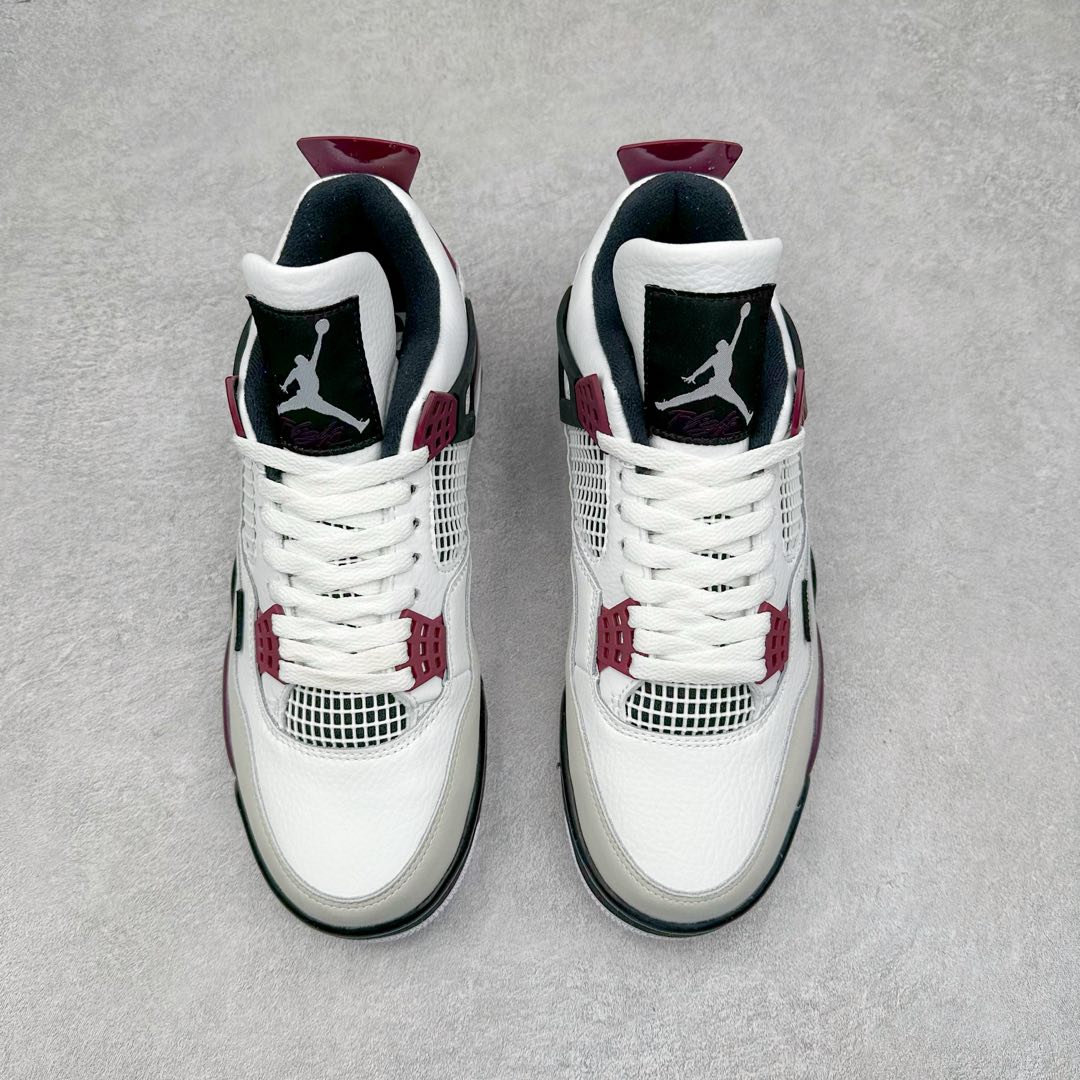 图片[2]-＃特价福利 Air Jordan AJ4 Retro 大厂出品 原纸板楦头开发 定制优质皮料 完美鞋型匹配公司货 正确TPU鞋舌锁扣 最新原厂底模 大底卡色咬花完美 鞋柜必备鞋款 终端现货供应 尺码：36 36.5 37.5 38 38.5 39 40 40.5 41 42 42.5 43 44 44.5 45 46 47.5-选品中心