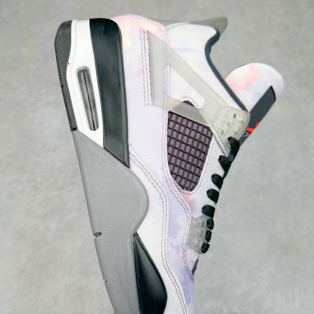 图片[6]-＃特价福利 Air Jordan AJ4 Retro 大厂出品 原纸板楦头开发 定制优质皮料 完美鞋型匹配公司货 正确TPU鞋舌锁扣 最新原厂底模 大底卡色咬花完美 鞋柜必备鞋款 终端现货供应 尺码：36 36.5 37.5 38 38.5 39 40 40.5 41 42 42.5 43 44 44.5 45 46 47.5-选品中心
