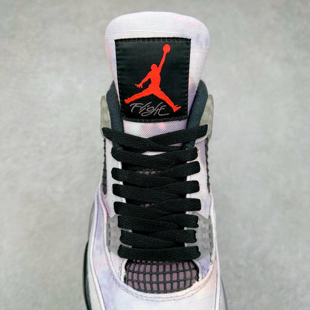 图片[5]-＃特价福利 Air Jordan AJ4 Retro 大厂出品 原纸板楦头开发 定制优质皮料 完美鞋型匹配公司货 正确TPU鞋舌锁扣 最新原厂底模 大底卡色咬花完美 鞋柜必备鞋款 终端现货供应 尺码：36 36.5 37.5 38 38.5 39 40 40.5 41 42 42.5 43 44 44.5 45 46 47.5-选品中心
