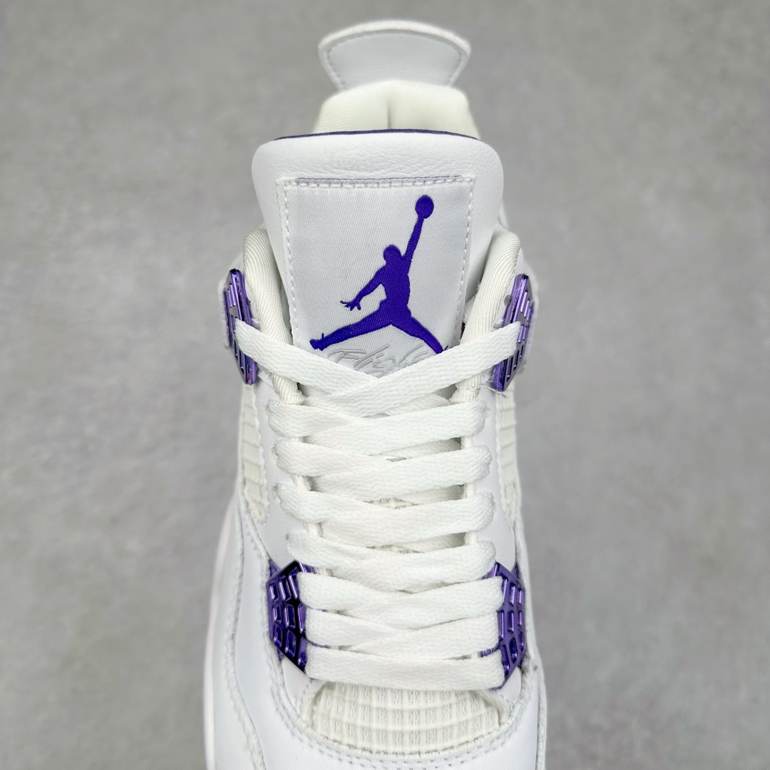 图片[5]-＃特价福利 Air Jordan AJ4 Retro 大厂出品 原纸板楦头开发 完美鞋型匹配公司货 正确TPU鞋舌锁扣 乳胶鞋垫 最新原厂底模 大底卡色咬花完美 鞋柜必备鞋款 终端现货供应 尺码：36 36.5 37.5 38 38.5 39 40 40.5 41 42 42.5 43 44 44.5 45 46 47.5-选品中心