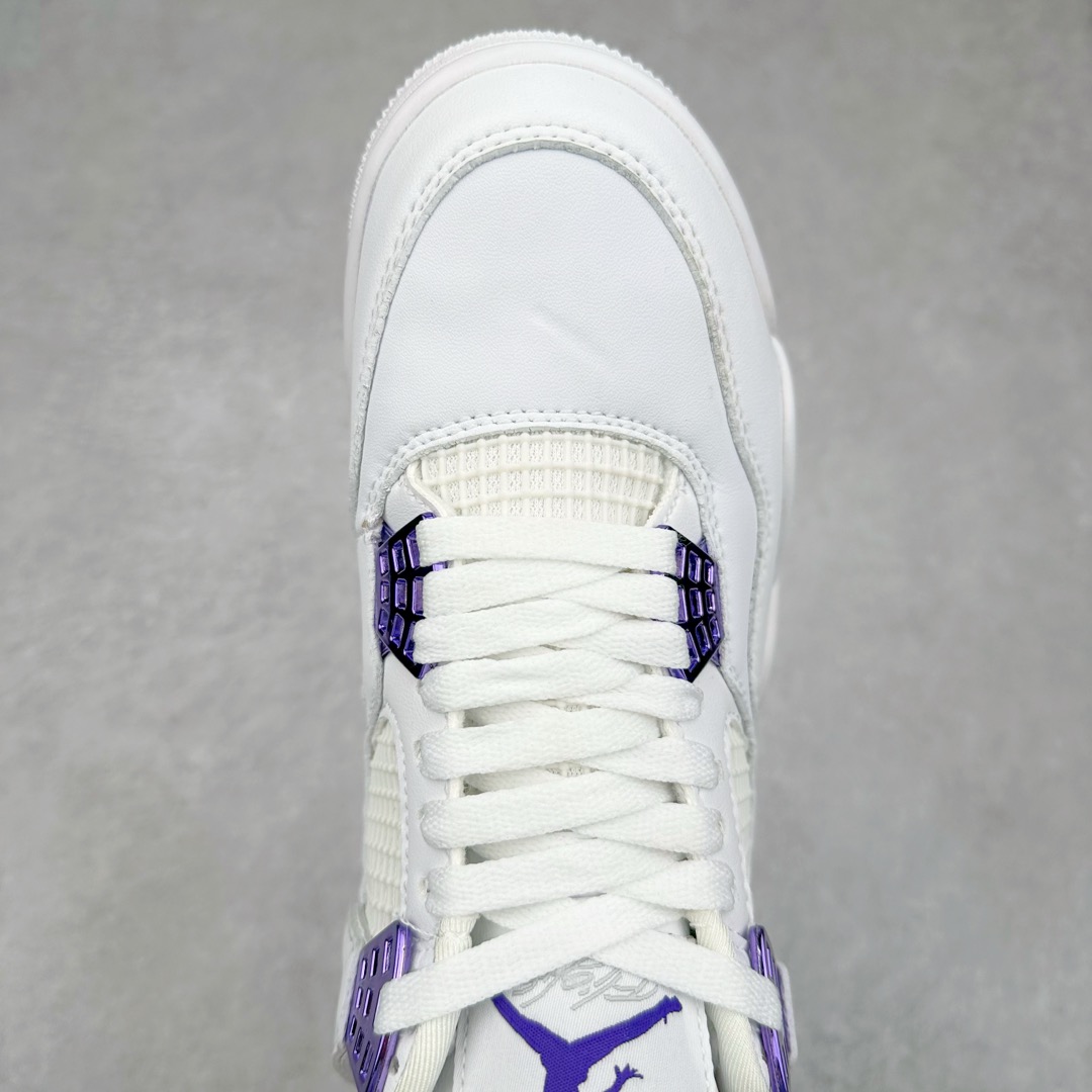 图片[4]-＃特价福利 Air Jordan AJ4 Retro 大厂出品 原纸板楦头开发 完美鞋型匹配公司货 正确TPU鞋舌锁扣 乳胶鞋垫 最新原厂底模 大底卡色咬花完美 鞋柜必备鞋款 终端现货供应 尺码：36 36.5 37.5 38 38.5 39 40 40.5 41 42 42.5 43 44 44.5 45 46 47.5-选品中心