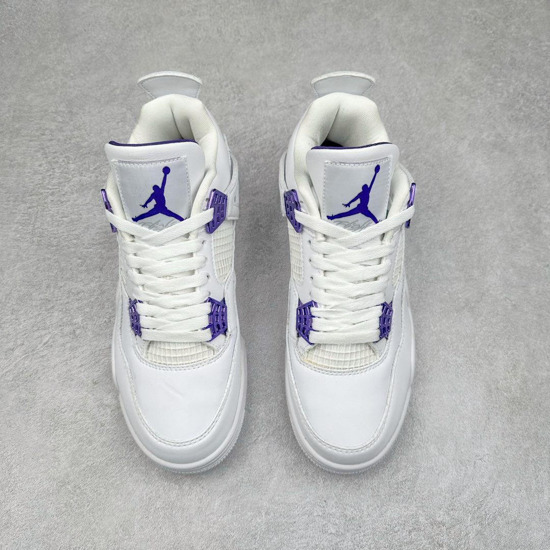 图片[2]-＃特价福利 Air Jordan AJ4 Retro 大厂出品 原纸板楦头开发 完美鞋型匹配公司货 正确TPU鞋舌锁扣 乳胶鞋垫 最新原厂底模 大底卡色咬花完美 鞋柜必备鞋款 终端现货供应 尺码：36 36.5 37.5 38 38.5 39 40 40.5 41 42 42.5 43 44 44.5 45 46 47.5-选品中心