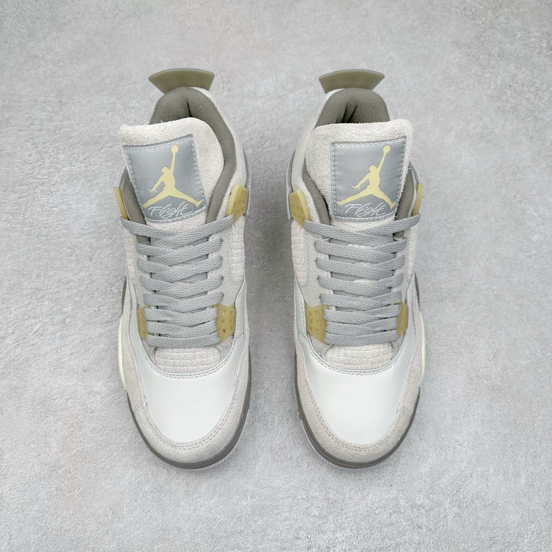 图片[2]-＃特价福利 Air Jordan AJ4 Retro 大厂出品 原纸板楦头开发 定制优质皮料 完美鞋型匹配公司货 正确TPU鞋舌锁扣 最新原厂底模 大底卡色咬花完美 鞋柜必备鞋款 终端现货供应 尺码：36 36.5 37.5 38 38.5 39 40 40.5 41 42 42.5 43 44 44.5 45 46 47.5-选品中心