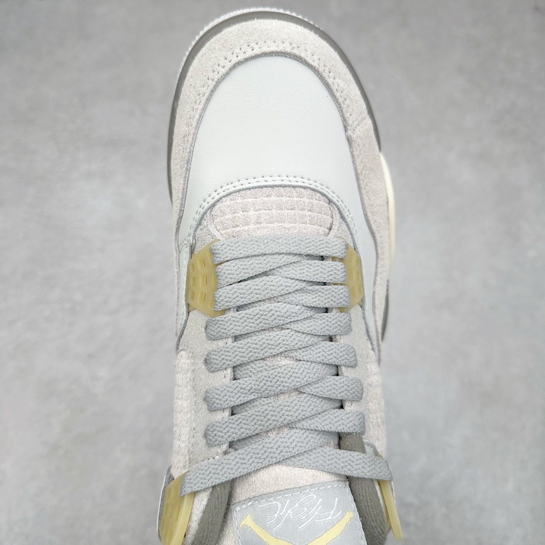 图片[4]-＃特价福利 Air Jordan AJ4 Retro 大厂出品 原纸板楦头开发 定制优质皮料 完美鞋型匹配公司货 正确TPU鞋舌锁扣 最新原厂底模 大底卡色咬花完美 鞋柜必备鞋款 终端现货供应 尺码：36 36.5 37.5 38 38.5 39 40 40.5 41 42 42.5 43 44 44.5 45 46 47.5-选品中心