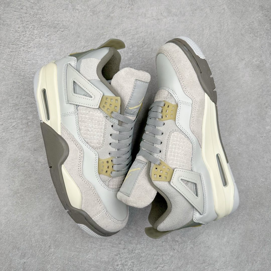 图片[3]-＃特价福利 Air Jordan AJ4 Retro 大厂出品 原纸板楦头开发 定制优质皮料 完美鞋型匹配公司货 正确TPU鞋舌锁扣 最新原厂底模 大底卡色咬花完美 鞋柜必备鞋款 终端现货供应 尺码：36 36.5 37.5 38 38.5 39 40 40.5 41 42 42.5 43 44 44.5 45 46 47.5-选品中心